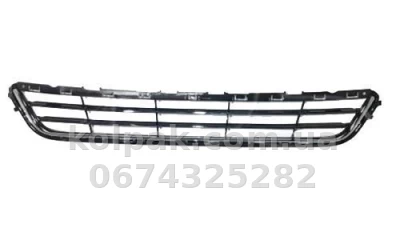 Решітка бампера Ford Fusion 2013-2015/Mondeo 2014-2018, середня, без молдинга, глянець, AVTM, 1870147, 2820 910 Решітка бампера Ford Fusion 2013-2015/Mondeo 2014-2018, середня, без молдинга, глянець, AVTM, 1870147, 2820 910