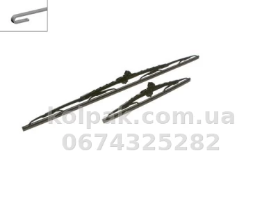 Комплект каркасних щіток склоочисника BOSCH Twin 650/340 мм Bosch 3397010299 — фото 3