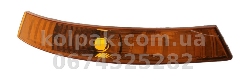 Right indicator light Nissan Primastar/Renault Trafic 2002-2007, below the headlight, yellow, without bulb holder, Depo, 551-1608R-UE-Y Right indicator light Nissan Primastar/Renault Trafic 2002-2007, below the headlight, yellow, without bulb holder, Depo, 551-1608R-UE-Y β photo 1