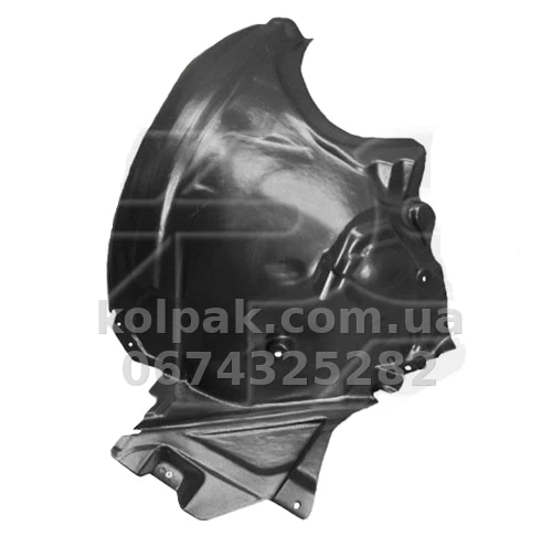 Front right wheel arch liner Mercedes 212 E-Class 2009-2016, rear section AVTM 184639392 Front right wheel arch liner Mercedes 212 E-Class 2009-2016, rear section AVTM 184639392 β photo 1