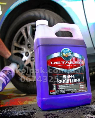 Concentrate for cleaning wheel rims Meguiars Detailer Wheel Brightener 3,79 L Meguiars D14001 — photo 4