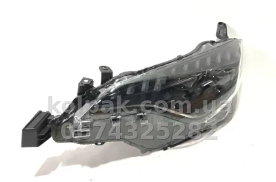 Front left headlight Toyota Corolla E17 2016-2019, USA, manual adjustment, without bulbs (LED.WY21W(7440na) W5W), Depo, 31211AKLAS2 Front left headlight Toyota Corolla E17 2016-2019, USA, manual adjustment, without bulbs (LED.WY21W(7440na) W5W), Depo, 31211AKLAS2 β photo 2