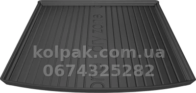 Boot mat for Skoda Kodiaq 2016-, 7 seats, without side recesses, folding row 3, Dry-Zone, Frogum FG DZ402720 — photo 2