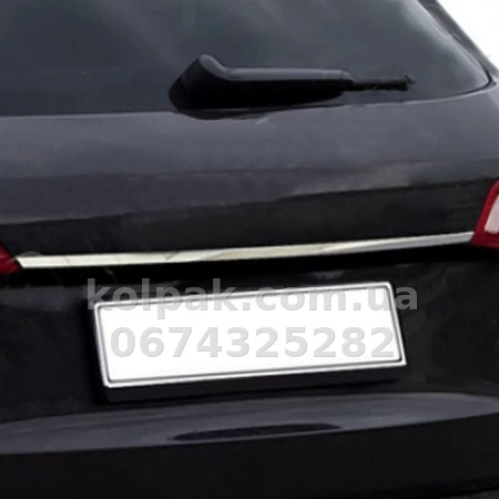 Chrome number plate trim Audi A4 B9 2015-, OmsaLine, 1123054 Chrome number plate trim Audi A4 B9 2015-, OmsaLine, 1123054 β photo 1