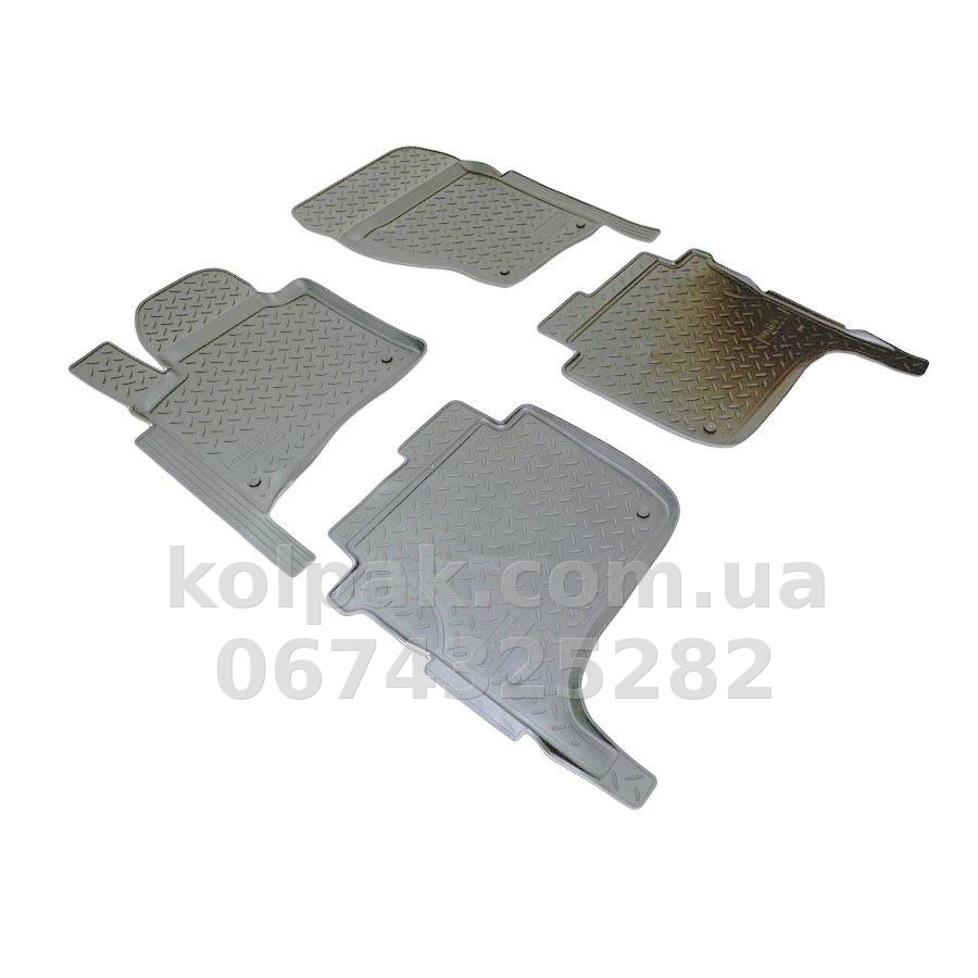 Polyurethane floor mats for Volkswagen Touareg 2010-, Norplast, NPL-Po-95-57 Polyurethane floor mats for Volkswagen Touareg 2010-, Norplast, NPL-Po-95-57 β photo 1