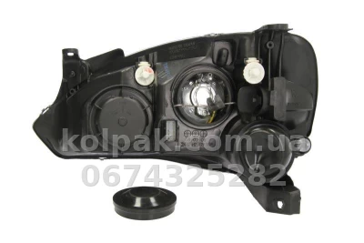 Front right headlight Opel Combo 2000-2002, H7/H7, with white indicator lens, electric adjustment, type Valeo, Depo, 442-1125R-LD-EM Front right headlight Opel Combo 2000-2002, H7/H7, with white indicator lens, electric adjustment, type Valeo, Depo, 442-1125R-LD-EM β photo 2