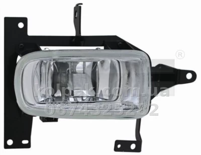 Передня права протитуманна фара Mazda 626 GF/GW 1997-2000, без ламп (H1), Depo, 2162013RUE Передня права протитуманна фара Mazda 626 GF/GW 1997-2000, без ламп (H1), Depo, 2162013RUE