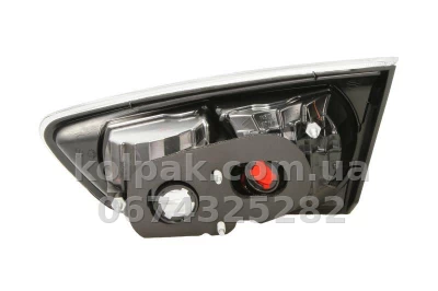 Rear left light Mitsubishi Lancer 10 2007-2015, inner, clear, dark frame, Depo, 214-1324L3LD2UE — photo 2