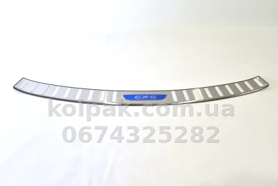 Rear bumper protector Mazda CX-5 2017β2022 HAVOC (stainless steel) Rear bumper protector Mazda CX-5 2017β2022 HAVOC (stainless steel) β photo 2