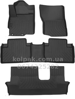 Всепогодні килимки в салон Mitsubishi Outlander 7 місць 2012–2021 HAVOC™ Maximum Coverage Всепогодні килимки в салон Mitsubishi Outlander 7 місць 2012–2021 HAVOC™ Maximum Coverage — фото 2