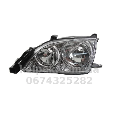 Передня ліва фара Toyota Avensis 2000-2003, H7/H1, електричне регулювання, Depo, 212-11C3L-LD-EM Передня ліва фара Toyota Avensis 2000-2003, H7/H1, електричне регулювання, Depo, 212-11C3L-LD-EM