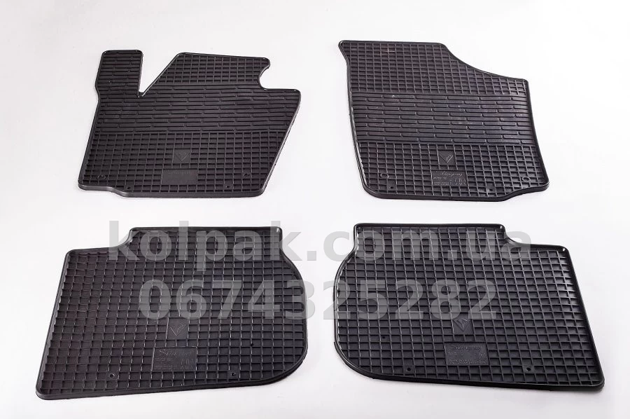 Floor mats for Skoda Rapid 2013-/Seat Toledo 4 2012-, 4 pcs, Stingray, 1020014 Floor mats for Skoda Rapid 2013-/Seat Toledo 4 2012-, 4 pcs, Stingray, 1020014 β photo 1