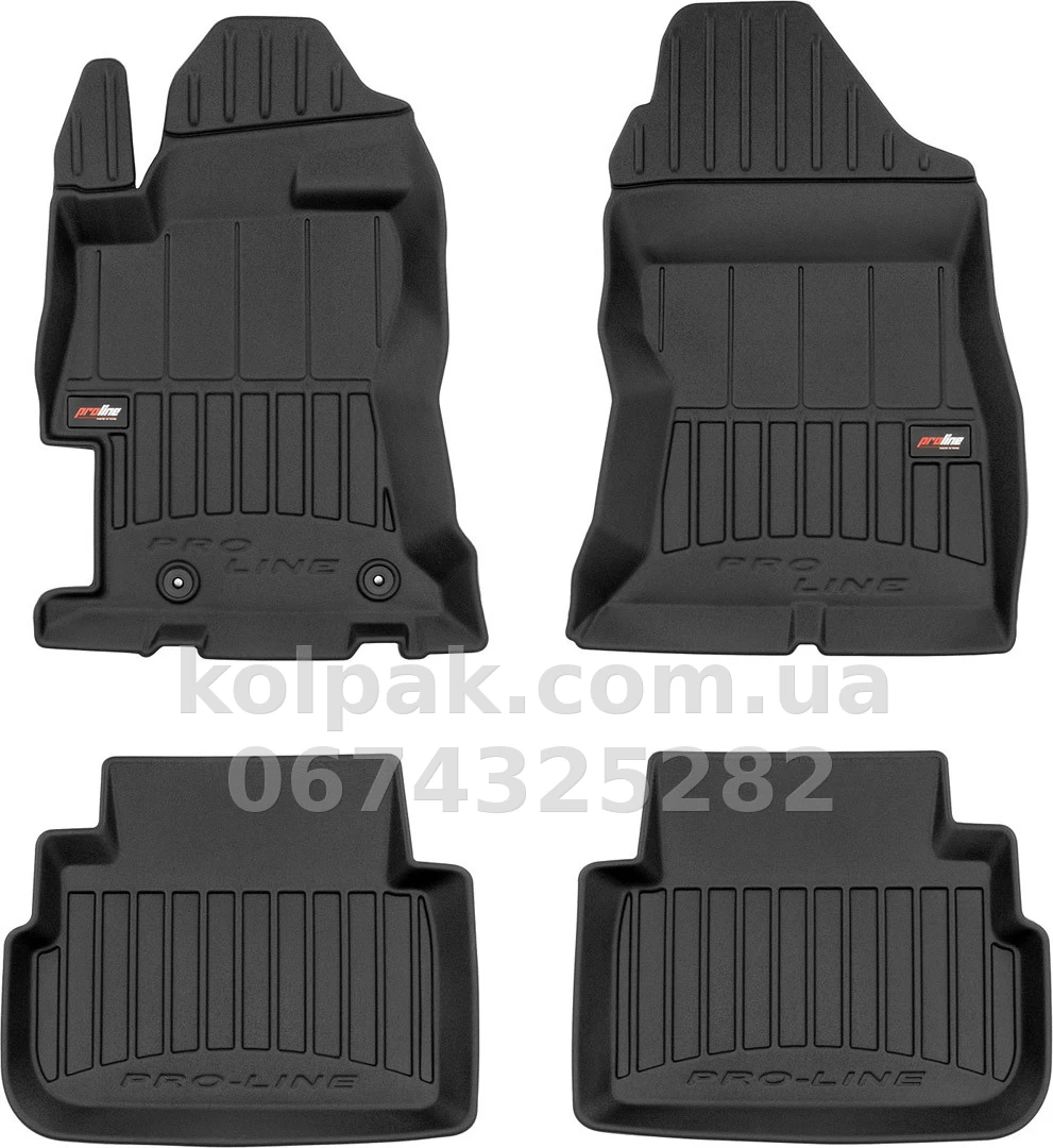 Килимки в салон Subaru XV/Impreza HB 2016-, Proline 3D, Frogum, FG 3D426870 Килимки в салон Subaru XV/Impreza HB 2016-, Proline 3D, Frogum, FG 3D426870 — фото 1