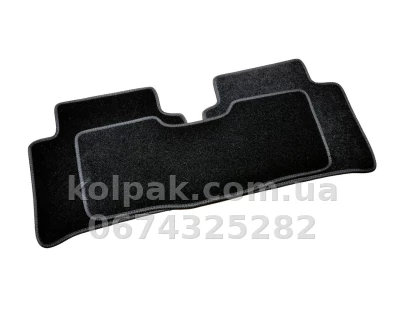 Ворсові килимки в салон Mercedes-Benz E-Class W212 2009-2015, чорні, 5 шт., AVTM BLCCR1345 — фото 3