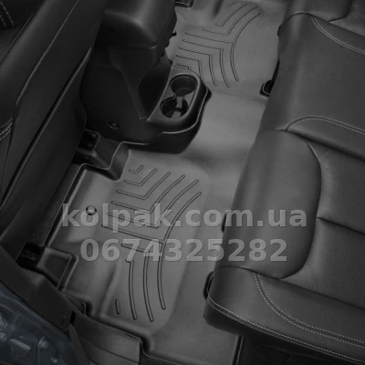 Floor mats for Jeep Wrangler 2014-, rear, black, Weathertech 445732 — photo 2