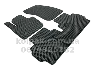 Килимки в салон Ford Mondeo/Fusion 2014-, EVA, чорні, 5 шт., AVTM BLCEV1162 Килимки в салон Ford Mondeo/Fusion 2014-, EVA, чорні, 5 шт., AVTM BLCEV1162 — фото 3