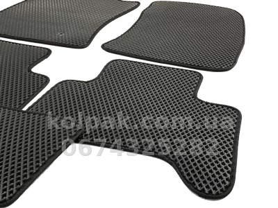 Килимки в салон Toyota Land Cruiser Prado 120/Lexus GX470 2003-2009, EVA, чорні, 5 шт., AVTM BLCEV1636 — фото 4