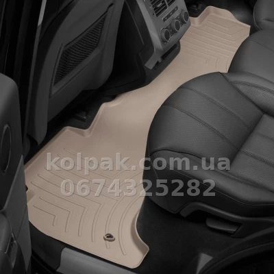Floor mats for Land Rover Range Rover Sport 2013-, with raised edges, rear, beige, Weathertech 454804 — photo 2