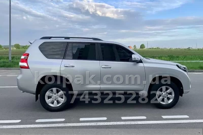 Рейлінги HAVOC Toyota Land Cruiser Prado 150 2013–2018, чорні Рейлінги HAVOC Toyota Land Cruiser Prado 150 2013–2018, чорні — фото 5