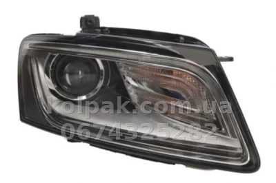 Front right headlight Audi Q5 2012-2017, electric adjustment, with levelling motor, without bulbs (D3S/PSY24W/LED), Depo, 4461148RMLDHEM — photo 2