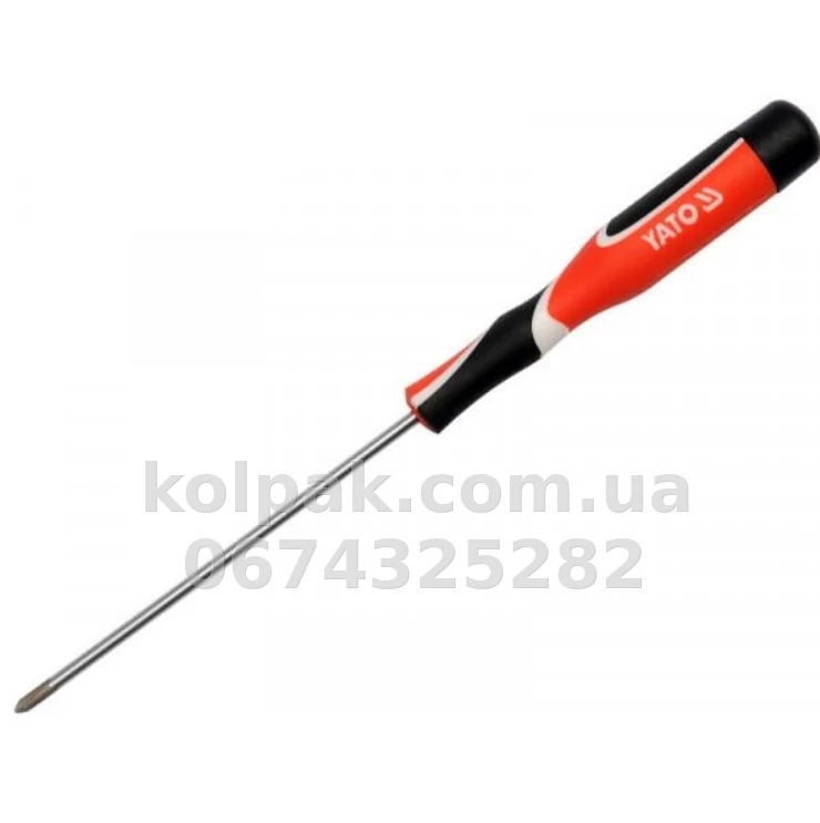 Cross-head screwdriver for precision work PH000x50 mm Yato YT-25831 Cross-head screwdriver for precision work PH000x50 mm Yato YT-25831 β photo 1