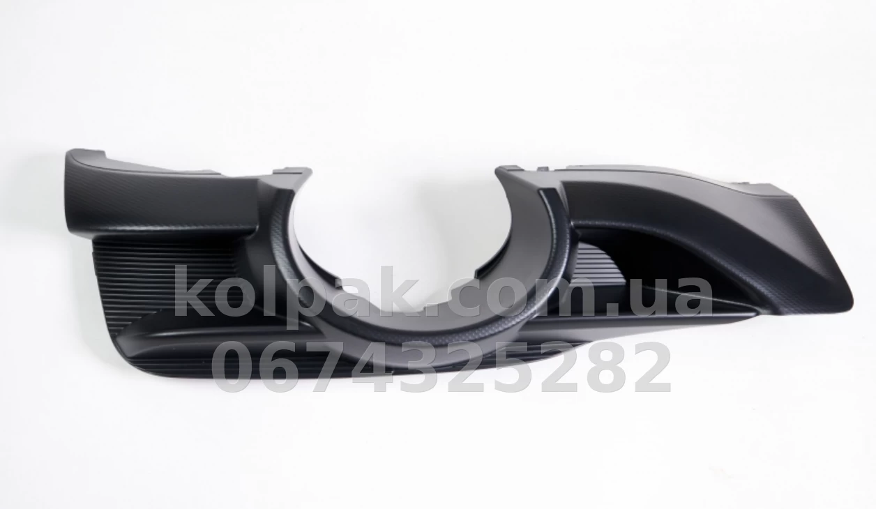 Ліва решітка бампера Subaru Impreza 2016-2022, Sport, з отв. для DRL, чорна, AVTM, 57731L29A, 186738913 Ліва решітка бампера Subaru Impreza 2016-2022, Sport, з отв. для DRL, чорна, AVTM, 57731L29A, 186738913 — фото 1