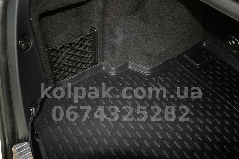 Boot mat for Mercedes-Benz GLK-Class X204 2012-, with cut-out for handles, Novline NLC.34.41.B13 Boot mat for Mercedes-Benz GLK-Class X204 2012-, with cut-out for handles, Novline NLC.34.41.B13 β photo 1