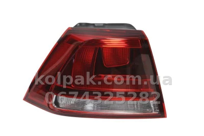 Задній лівий ліхтар Volkswagen Golf 7 2012-, зовнішній, Depo, 441-19D9L-UE