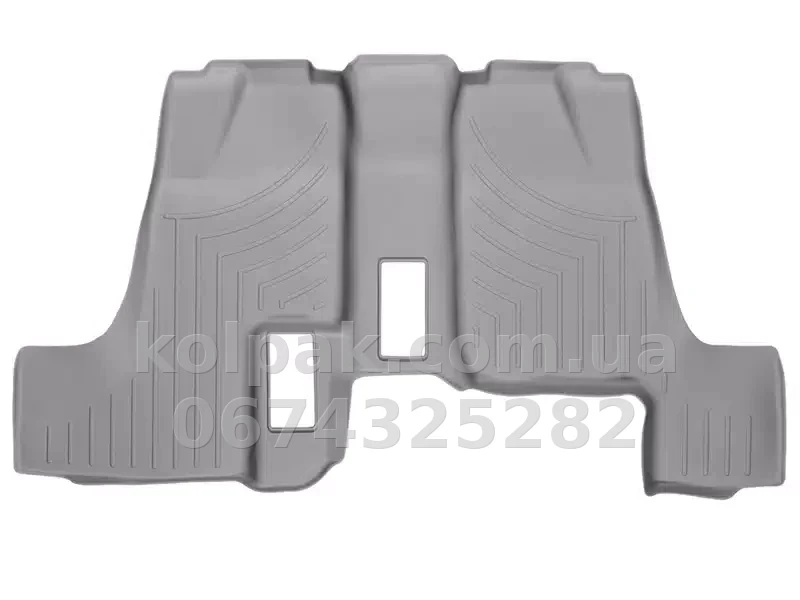 Килимки в салон Mercedes-Benz GLS-Class X166 2017-2019, 3 ряд, сірі, Weathertech 464013 Килимки в салон Mercedes-Benz GLS-Class X166 2017-2019, 3 ряд, сірі, Weathertech 464013 — фото 1