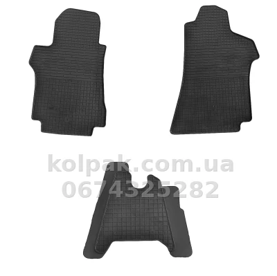 Килимки в салон Hyundai H1 2007-, 1+2, 3 шт., Stingray, 1009153