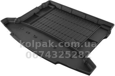 Boot mat for Skoda Karoq 2017- 2 row removable, with side recesses, lower level, Pro-Line, Frogum FG TM403406 — photo 3