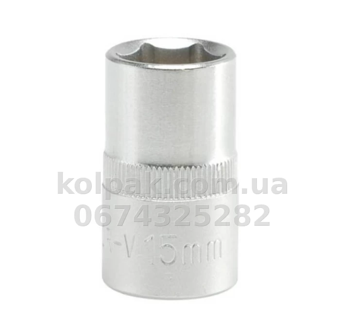 6-point Socket 1/2 15 mm Yato YT-1208 6-point Socket 1/2 15 mm Yato YT-1208 β photo 1
