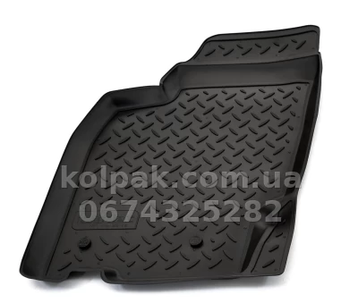 Polyurethane floor mats for Mitsubishi Pajero Sport 1998-2008, Norplast, NPL-Po-59-46 — photo 2
