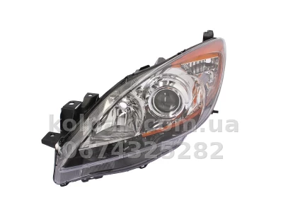 Передня ліва фара Mazda 3 2008-2012, H11/HB3, електричне/механічне регулювання, Depo, 216-1158L-LDEM2 Передня ліва фара Mazda 3 2008-2012, H11/HB3, електричне/механічне регулювання, Depo, 216-1158L-LDEM2