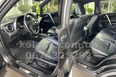 Всепогодні килимки в салон Toyota Rav-4 2012–2019 HAVOC™ Maximum Coverage — фото 4