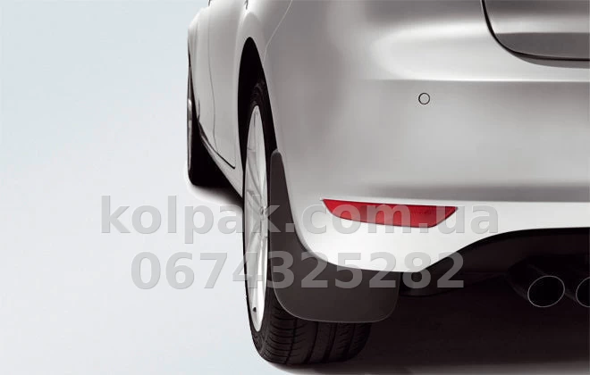 Original mud flaps for Volkswagen Golf 6 2008-2012 rear 2 pcs VAG 5K0075101 Original mud flaps for Volkswagen Golf 6 2008-2012 rear 2 pcs VAG 5K0075101 β photo 1