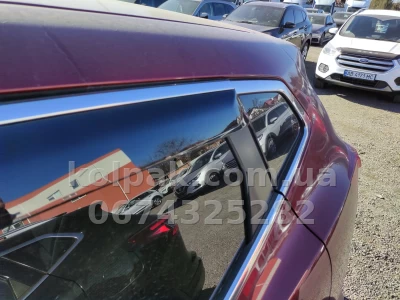 Window wind deflectors for HAVOC with chrome finish Nissan Qashqai J11 2014β2021 | adhesive-fit MNiQ1421H Window wind deflectors for HAVOC with chrome finish Nissan Qashqai J11 2014β2021 | adhesive-fit MNiQ1421H β photo 6