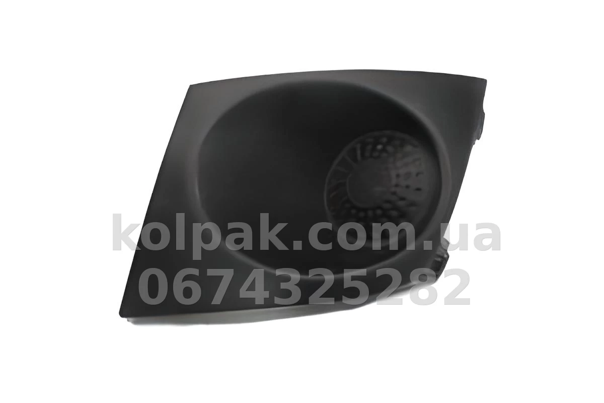 Ліва решітка бампера Nissan Tiida 2005-2012, EUR, без отвору для протитуманної фари, AVTM, 62257EM30A, 5017 913 Ліва решітка бампера Nissan Tiida 2005-2012, EUR, без отвору для протитуманної фари, AVTM, 62257EM30A, 5017 913 — фото 1