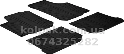 Килимки в салон Skoda Octavia/Volkswagen Golf/Bora/Beetle/Seat Leon/Toledo 1997-2010, GledRing, GR 0059