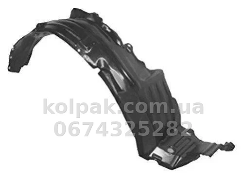 Front right wheel arch liner Nissan Almera (N16) 2000-2002 638424M710 AVTM 441632388 Front right wheel arch liner Nissan Almera (N16) 2000-2002 638424M710 AVTM 441632388 β photo 1