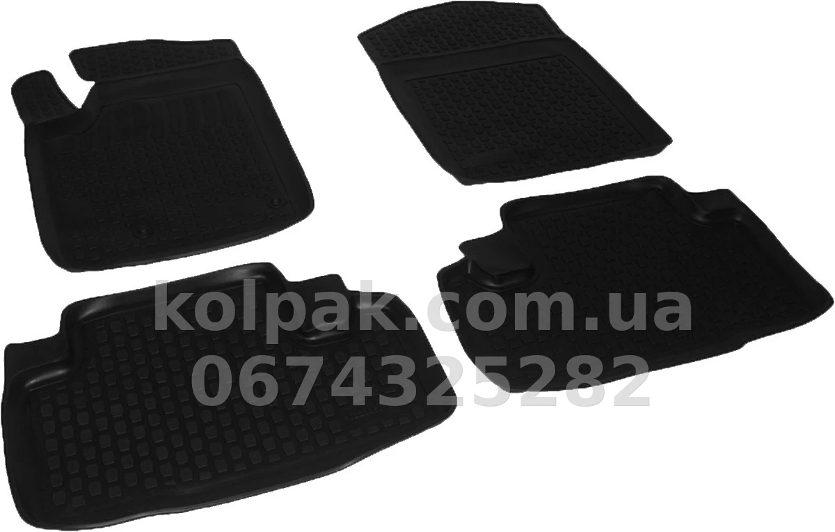 Polyurethane floor mats for Citroen Berlingo 1996-, L.Locker, 222050101 Polyurethane floor mats for Citroen Berlingo 1996-, L.Locker, 222050101 β photo 1