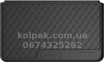Килимок у багажник Renault Captur 2013-2019, верхній, GledRing GR 1558
