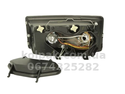 Front right headlight Iveco Daily 1999-2006, H1/H7, electric adjustment, Depo, 663-1105R-LD-EM — photo 2