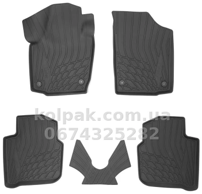 Поліуретанові килимки в салон Seat Toledo 4 NH 2012-2019, 3D, Norplast, NPA11-C81-651-3