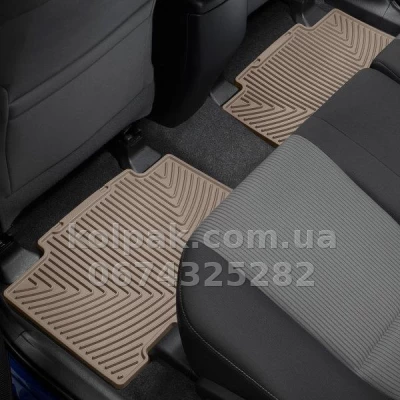 Floor mats for Toyota Rav4 2013-2018, rear, beige, Weathertech W306TN — photo 2