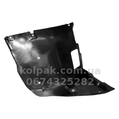 Front right wheel arch liner BMW 3 E46 2001-2006 (front section) 51718193812 AVTM 440061386 — photo 3