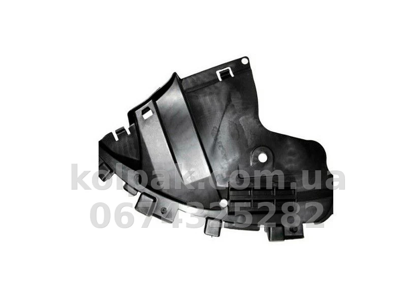 Правий захист переднього бампера Renault Sandero 2008-2013, пластик, AVTM, 620246187R, 185618222 Правий захист переднього бампера Renault Sandero 2008-2013, пластик, AVTM, 620246187R, 185618222 — фото 1