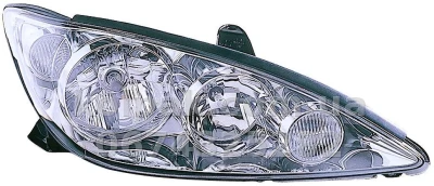 Передня права фара Toyota Camry 2004-2006, USA, H4/HB3, електричне/механічне регулювання, Depo, 212-11J1R-LD-EM