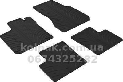 Килимки в салон Renault Twingo 2020-, electric, GledRing, GR 0022