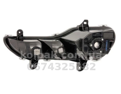 Right fog light Ford Kuga 2013-2016, for xenon, Depo, 2817 H4-E — photo 2